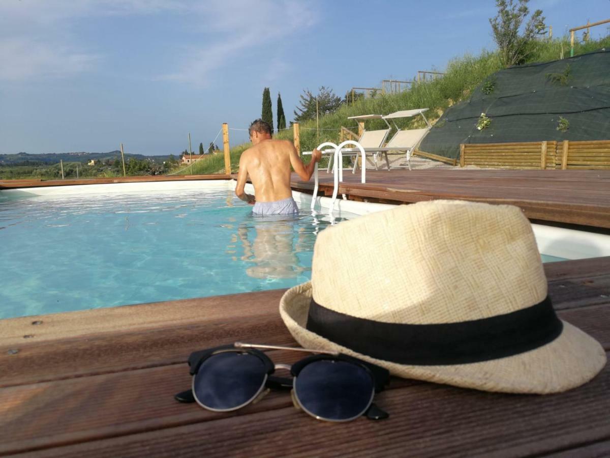 Agriturismo Il Torrione Certaldo Kültér fotó